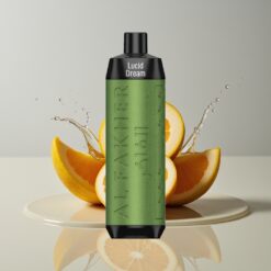 Australia Wholesaler Al Fakher Crown Bar 8000 Crystal Lucid Dream 18ml 5mg 8000 Puffs USB-C