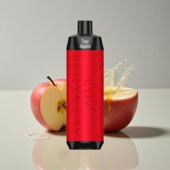 Australia Wholesaler Al Fakher Crown Bar 8000 Crystal Two Apple 18mL 5mg USB-C 600mAh 0.6ohm Draw-Activated