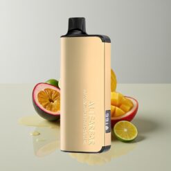 Australia Wholesaler Alibarbar Ingot 9000 Puffs Disposable Vape Passionfruit Mango Lime 22ml 9000 Puffs 2350mAh LED Display