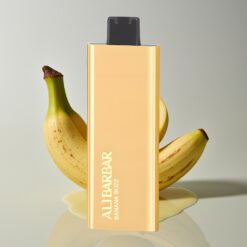 Australia Wholesaler Alibarbar Pandora 7000 Puffs Banana Buzz 17mL 1.0 Ohm Disposable Vape