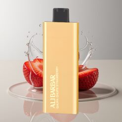 Australia Wholesaler Alibarbar Pandora 7000 Puffs Disposable Vape Strawberry 17ml 1.0 Ohm