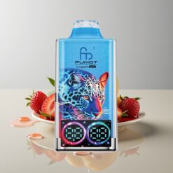 Australia Wholesaler Fumot Leopard 40K Puffs Dual Mesh 5% Nicotine Type-C Mixed Berries Digital Display