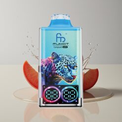 Australia Wholesaler Fumot Leopard 40K Puffs Peach Berry Disposable Vape 5% Nicotine 700mAh Dual Mesh Type-C Digital Display