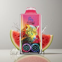Australia Wholesaler Fumot Leopard 40K Puffs Strawberry Watermelon 5% Nic 700mAh Dual Mesh Type-C Digital Display