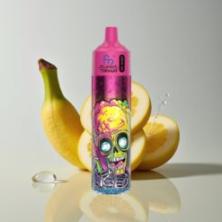 Australia Wholesaler Fumot RandM Tornado 30000 30mL 5% Banana Ice LED 600mAh Rechargeable