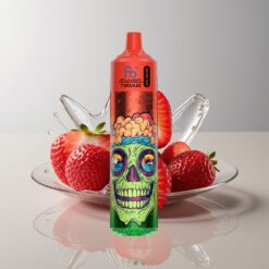 Australia Wholesaler Fumot RandM Tornado 30000 30mL 5% Strawberry Berry Ice LED 600mAh Rechargeable