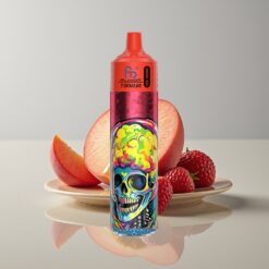 Australia Wholesaler Fumot RandM Tornado 30000 Puffs 30mL Peach Berries 5% 600mAh LED Mesh