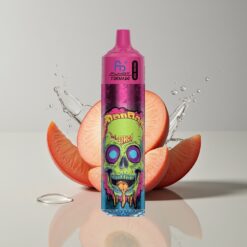 Australia Wholesaler Fumot RandM Tornado 30000 Puffs 30mL Peach Ice 5% Mesh 600mAh LED