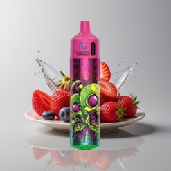 Australia Wholesaler Fumot RandM Tornado 30000 Puffs Strawberry Blueberry 30mL 5% Mesh 600mAh LED