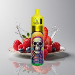 Australia Wholesaler Fumot RandM Tornado 30000 Puffs Strawberry Blueberry Raspberry 30mL 5% 600mAh LED
