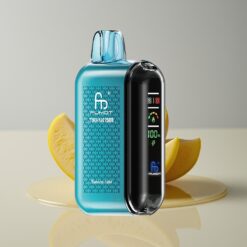 Australia Wholesaler Fumot Tornado 20000 Puffs Banana Cake Dual Mesh 20ml Rechargeable Display Airflow 2%
