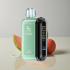 Australia Wholesaler Fumot Tornado 20000 Puffs Lychee Hami Melon Dual Mesh 20ml 850mAh Display Airflow 2% Single Engine