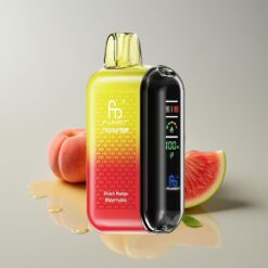 Australia Wholesaler Fumot Tornado 20000 Puffs Peach Mango Watermelon Dual Mesh 20ml 850mAh Smart Display Airflow 2%