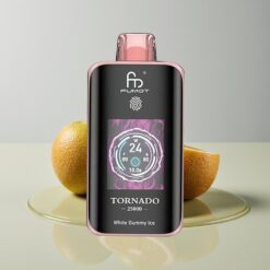 Australia Wholesaler Fumot Tornado 25000 Puffs Kiwi Passion Fruit Guava HD Screen 700mAh 20ml Type-C