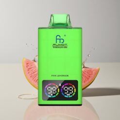 Australia Wholesaler Fumot Tornado 35000 Pink Lemonade Dual Mesh 15ml 700mAh RGB Fast USB-C