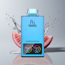 Australia Wholesaler Fumot Tornado 35K 35000 Puffs Blueberry Bubblegum Dual Mesh RGB 15ml USB-C Fast Charge