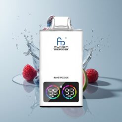 Australia Wholesaler Fumot Tornado 35K Dual Mesh Blue Razz Ice 15ml USB-C RGB Lights