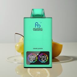 Australia Wholesaler Fumot Tornado 35K Grape Lemon Disposable Vape Dual Mesh 15ml 700MAH USB-C RGB