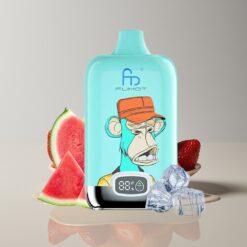 Australia Wholesaler Fumot Tornado Digital Box 12000 Puffs Strawberry Donut Mesh Coil 20ml Type-C MTL