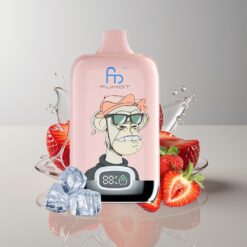 Australia Wholesaler Fumot Tornado Digital Box 12000 Puffs Strawberry Ice Digital Box MTL Mesh Rechargeable