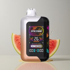 Australia Wholesaler SMOK SPACEMAN SP40000 Dual Coil Juicy Peach Watermelon 20ml 50mg 1000mAh