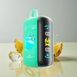 Australia Wholesaler ELF BAR RAYA D3 25000 Kiwi Pineapple Ice Rechargeable 23mL 5% Type-C