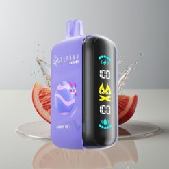 Australia Wholesaler ELF BAR RAYA D3 25000 Puffs Grape Ice 23ml 850mAh Type-C Rechargeable