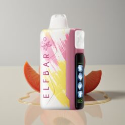 Australia Wholesaler Elf Bar Ice King 40000 Puffs Peach+ LCD Dual Airflow Adjustable Cooling Rechargeable