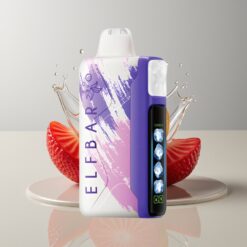 Australia Wholesaler Elf Bar Ice King 40000 Puffs Sour Strawberry Dragonfruit 20mL 5% 850mAh Rechargeable LCD Dual Airflow Adjustable Cooling