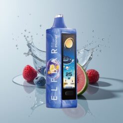 Australia Wholesaler Elf Bar Planet 25000 Puffs Blue Razz Ice Rechargeable Mesh 18ml