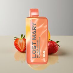 Australia Wholesaler Lost Mary MT15000 15000 Puffs Strawberry Orange TURBO Dual Mesh 11W/22W